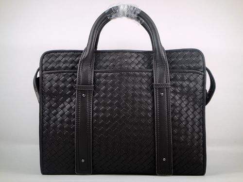 Bottega Veneta Men's briefcase 9623 brown - Click Image to Close